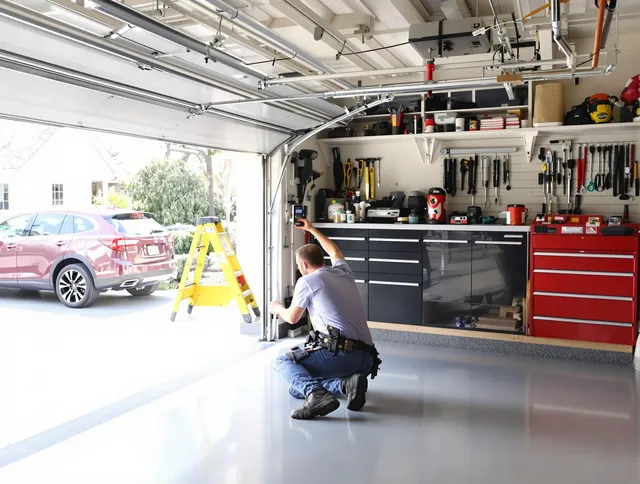 Local garage door repair service by Grove City Garage Door Repair in Grove City