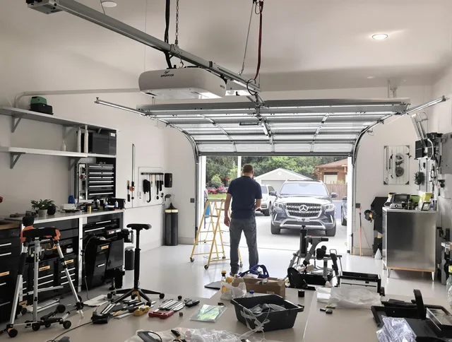 Garage door opener installation by Grove City Garage Door Repair in Grove City