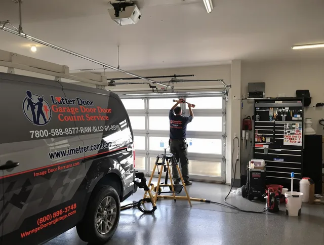 Grove City Garage Door Repair team performing same-day garage door repair in Grove City