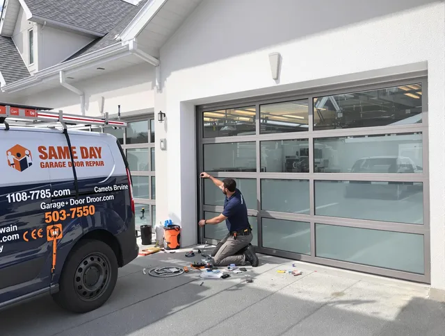 Same-day garage door repair service by Grove City Garage Door Repair in Grove City